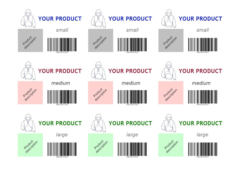 Introducir 32+ imagen modelo de etiquetas de productos